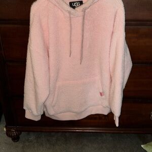 Plush Pink Ugg Sherpa hoodie